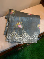 Crush Tissue Saree